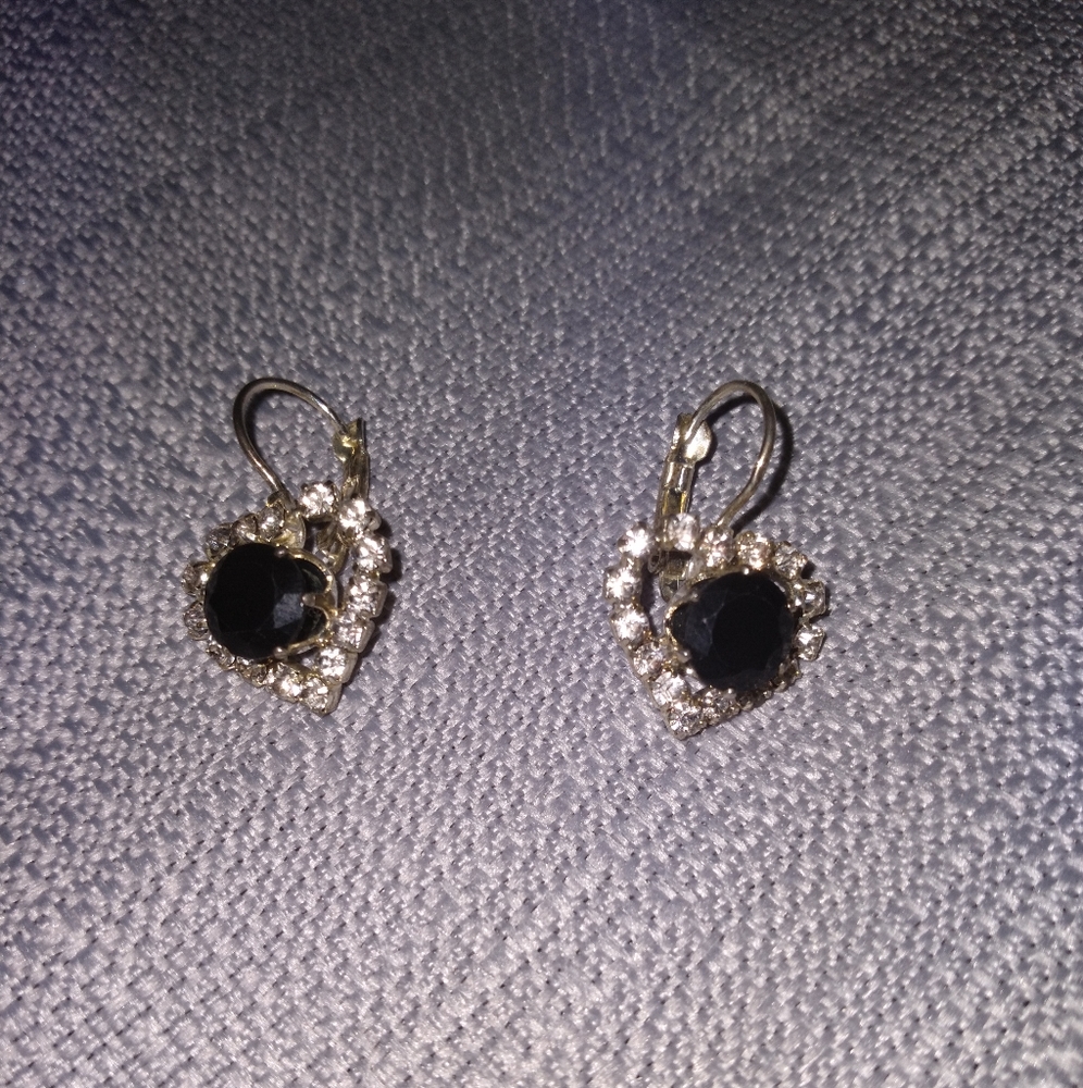 Fashion jewelry heart shaped design earrings